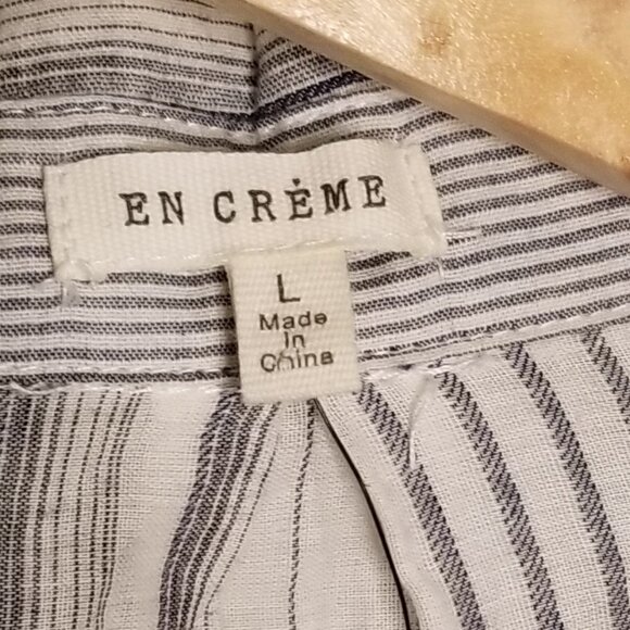 En Creme Button down Blouse - Picture 8 of 8